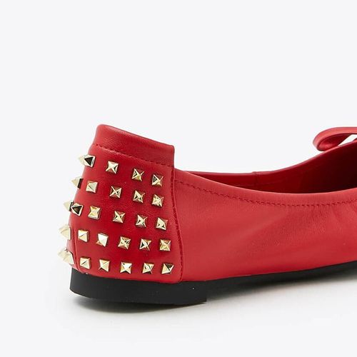 Giày Bệt Nữ Pazzion 833-20 - RED - Màu Đỏ Size 40-5